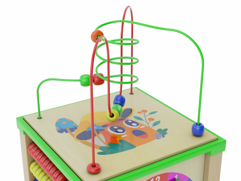 Activity Cube 3D 모델