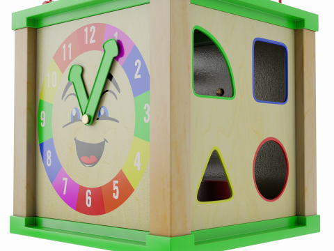 Activity Cube 3D 모델