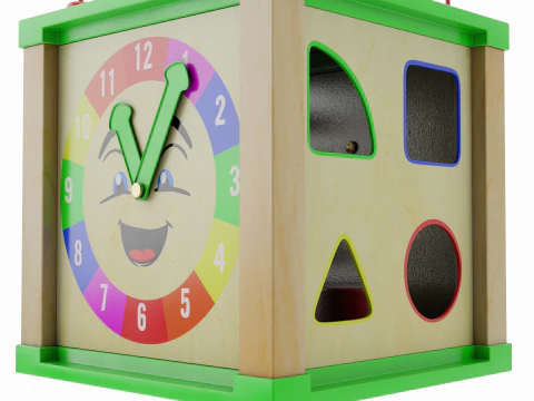 Куб активності 3D Модель