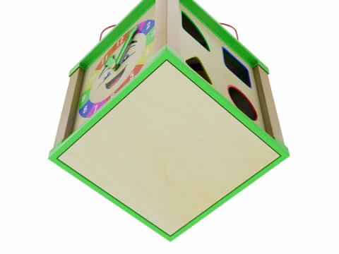 Куб активності 3D Модель