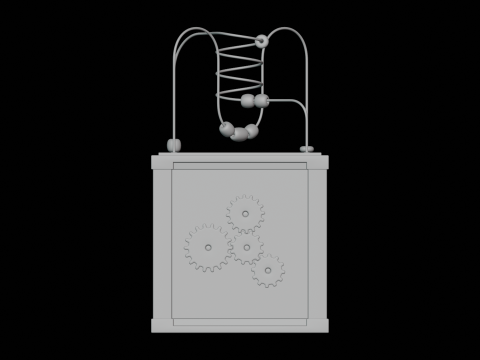 Activity Cube 3D 모델