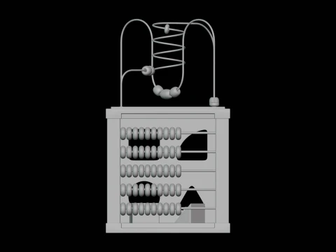 Куб активності 3D Модель
