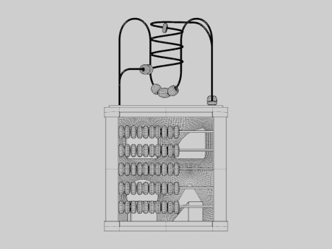 Activity Cube 3D 모델
