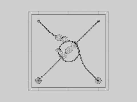 Куб активності 3D Модель