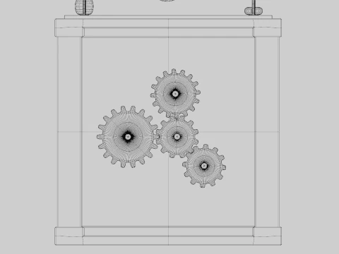 Куб активності 3D Модель