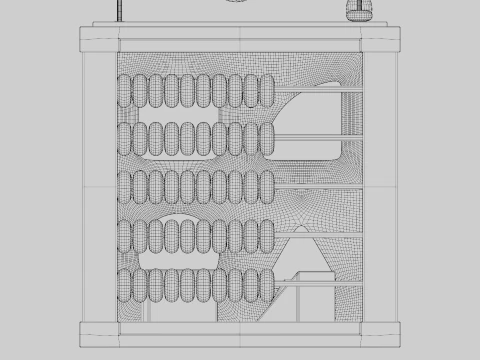 Куб активності 3D Модель
