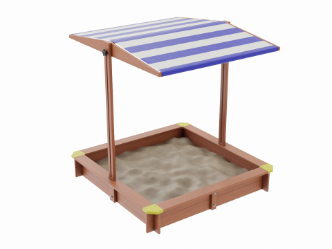 Sandbox with Canopy 3D 模型