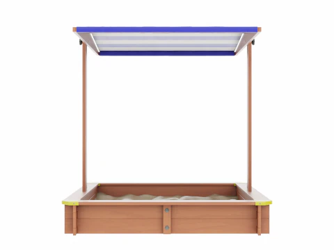 Sandbox with Canopy 3D Model
