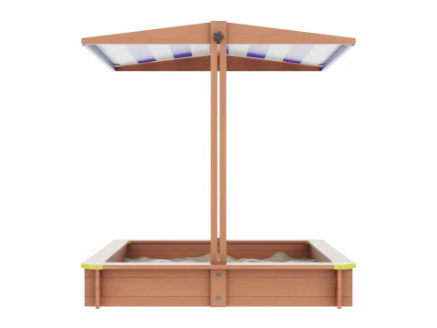 Sandbox with Canopy 3D Model