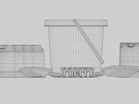 Beach Toys 3D 모델