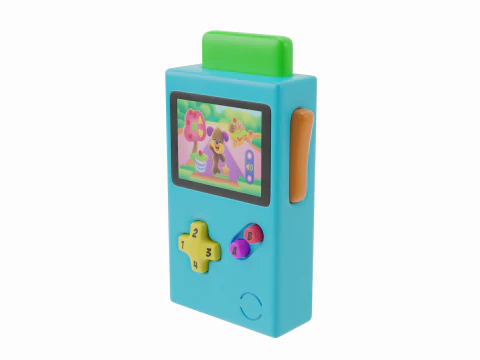 Little Gamer Toy 3D Model