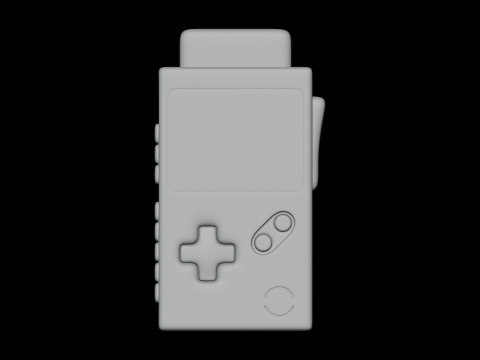 Little Gamer Toy 3D मॉडल