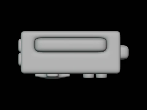 Little Gamer Toy 3D Model