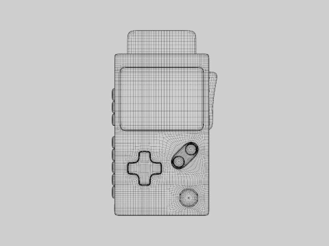 Little Gamer Toy 3D Model
