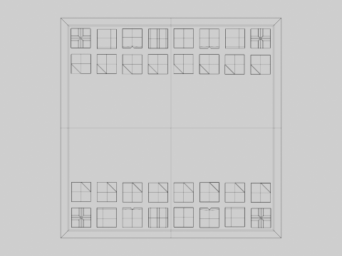 Crystal Chess Set 3D 模型