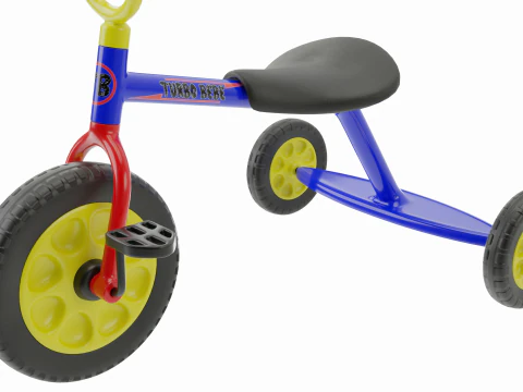 Turbo Bebe Tricycle 3D Model