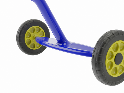 Turbo Bebe Tricycle Modelo 3D