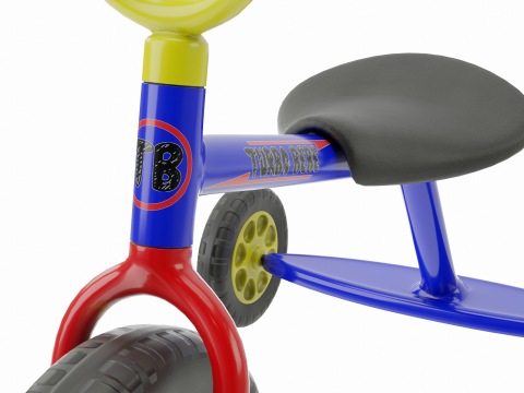 Turbo Bebe Tricycle Modelo 3D
