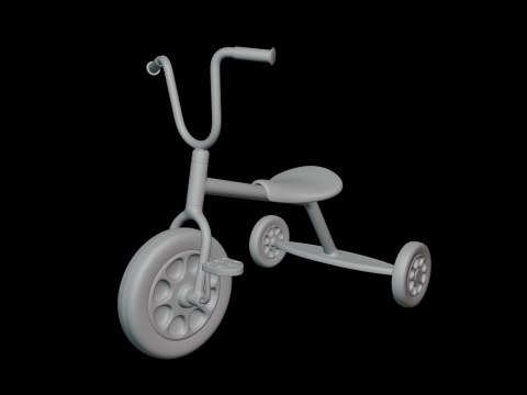 Turbo Bebe Tricycle Modelo 3D