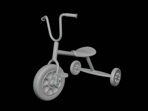 Turbo Bebe Tricycle 3D Model