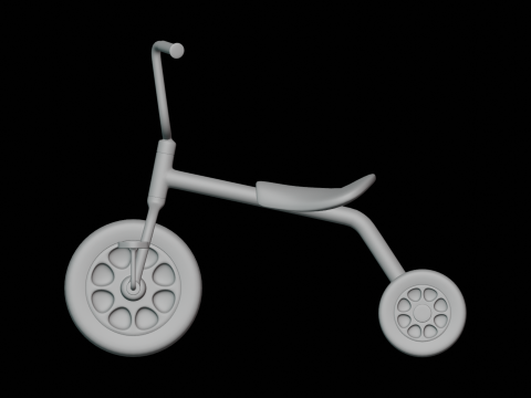 Turbo Bebe Tricycle Modelo 3D