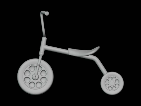 Turbo Bebe Tricycle 3D Model