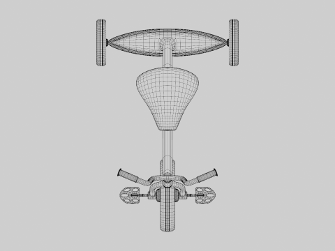 Turbo Bebe Tricycle Modelo 3D