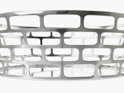 Decoro portafrutta in metallo Modello 3D