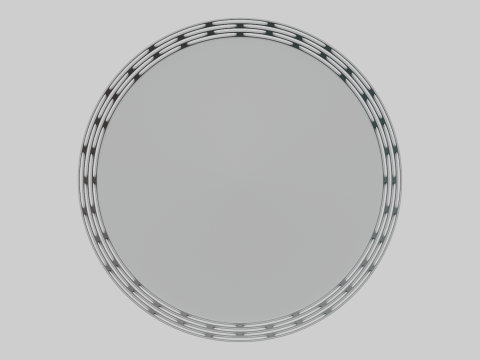 Decoro portafrutta in metallo Modello 3D