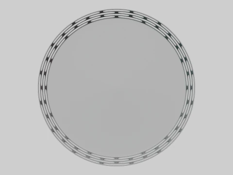 Decoro portafrutta in metallo Modello 3D