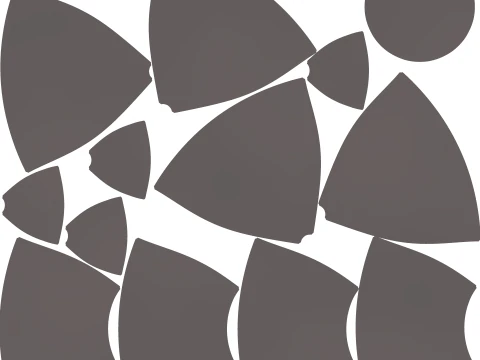 Decoro portafrutta dal design semplice in metallo Modello 3D