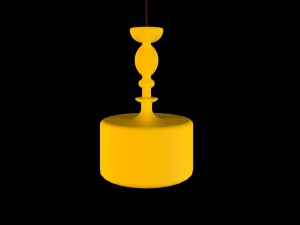 suspended ceiling light melina 3D मॉडल