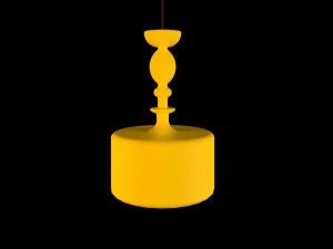 suspended ceiling light melina 3D Model