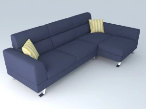 corner sofa 3D Model