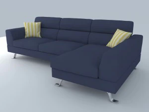 corner sofa 3D Model