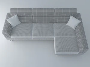 corner sofa 3D Model