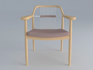 japanese chair 3D-Modell