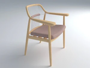 silla japonesa Modelo 3D