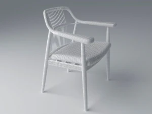 silla japonesa Modelo 3D