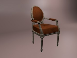 chair 3D 모델