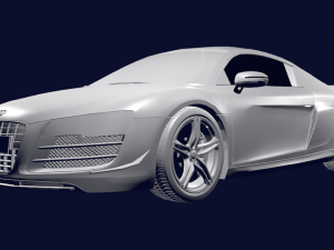 audi r8 3D Model