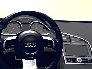 audi r8 3D 模型