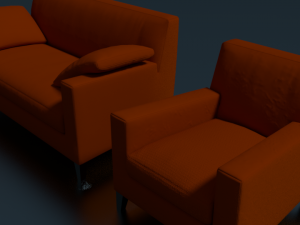 sofa 3D 모델