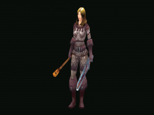 woman world of warcraft 3D Модель