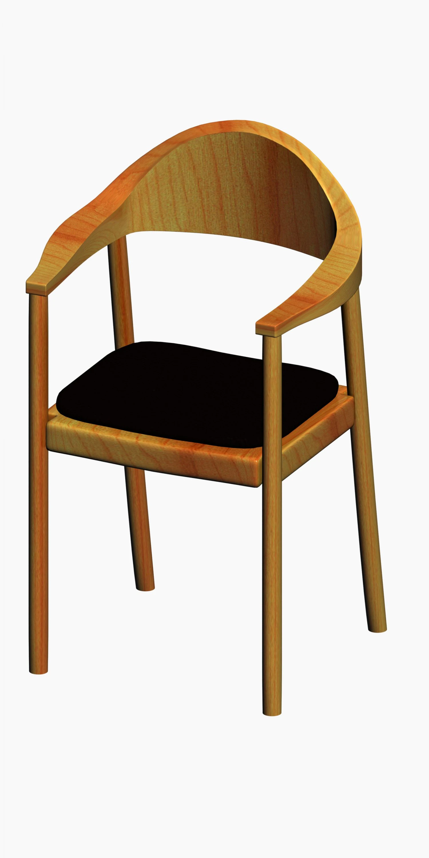 chair 3D Model .c4d .max .obj .3ds .fbx .stl .blend 