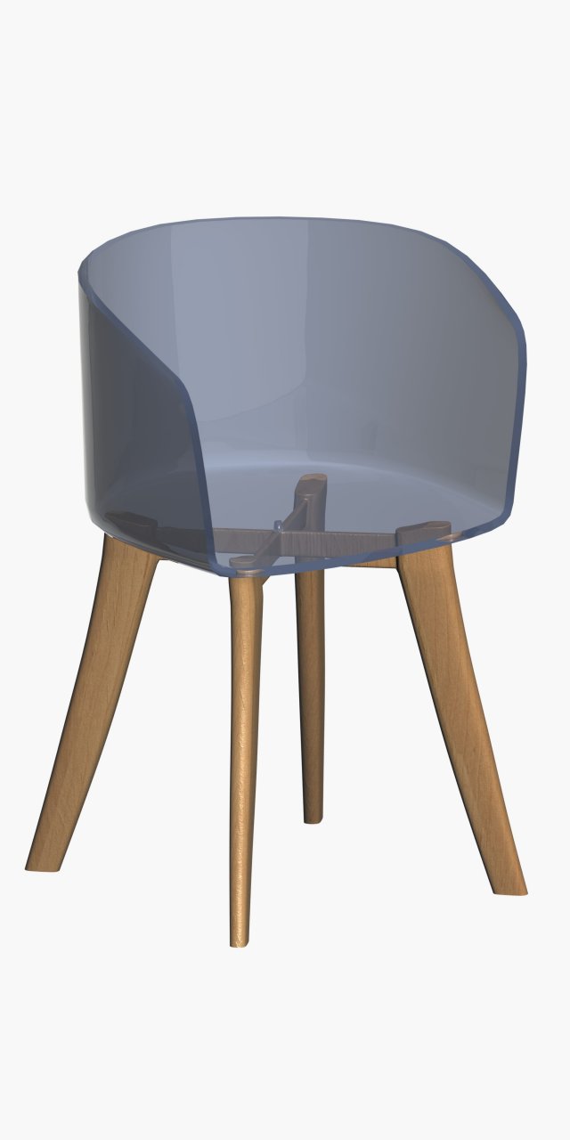 chair Model 3D .c4d .max .obj .3ds .fbx .stl .blend 
