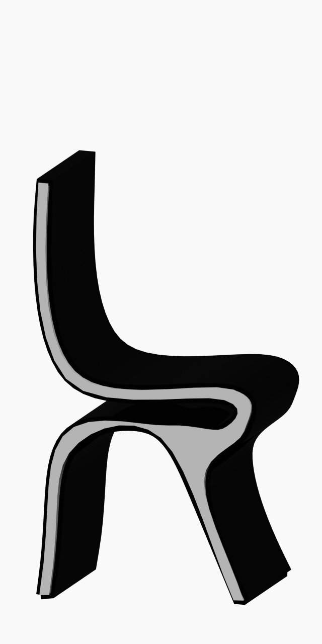 chair Model 3D .c4d .max .obj .3ds .fbx .stl .blend 
