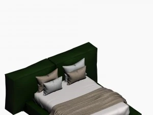 bed 3D Model