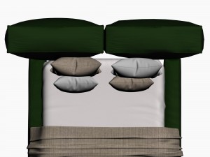 bed Model 3D