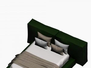 bed 3D Model